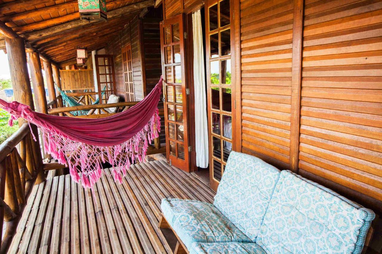 Pousada Cabanas Kaia Lua Прайя-ду-Роза Экстерьер фото